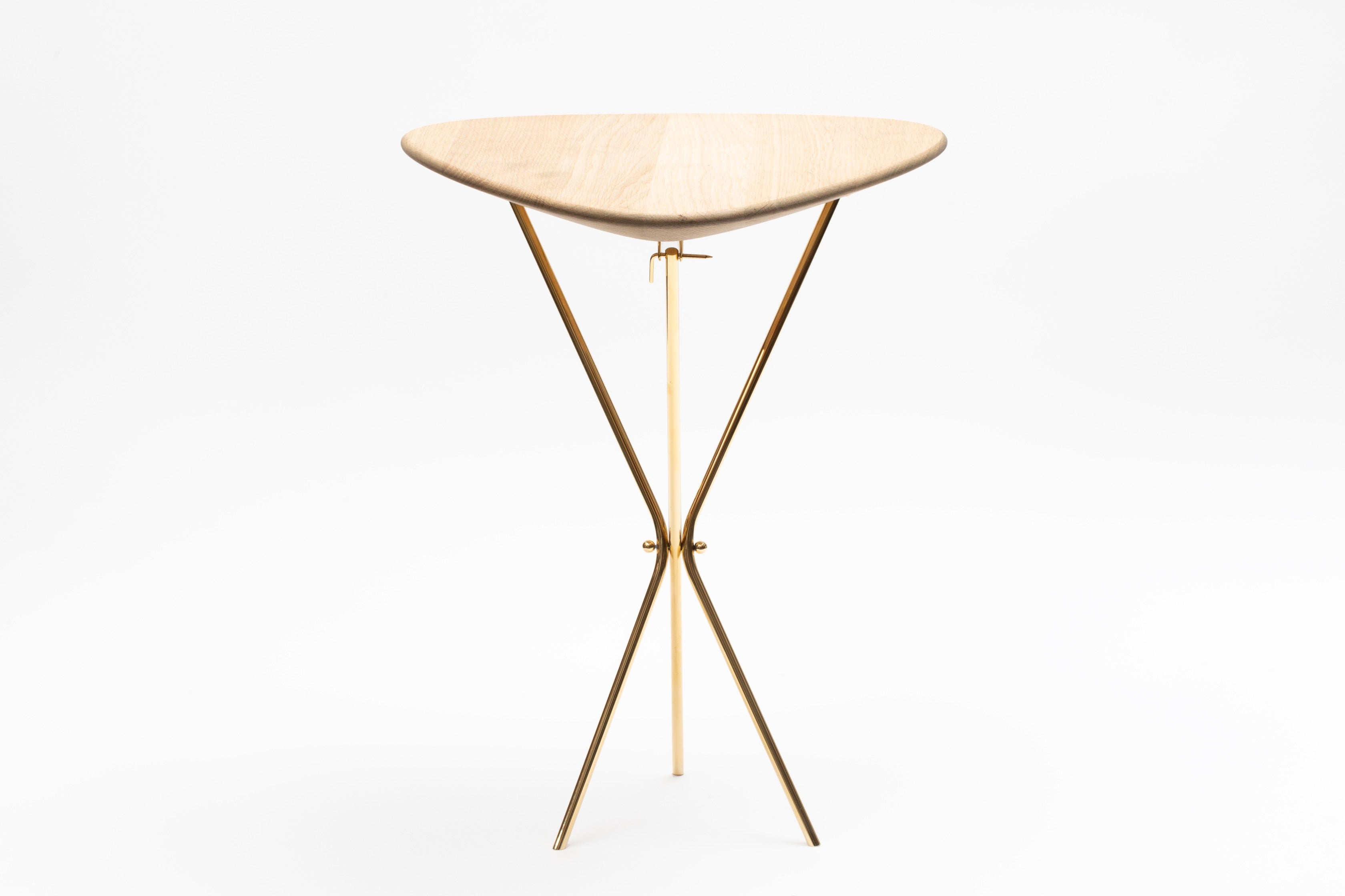 Beistelltisch "Tripod Table" von Carl Auböck