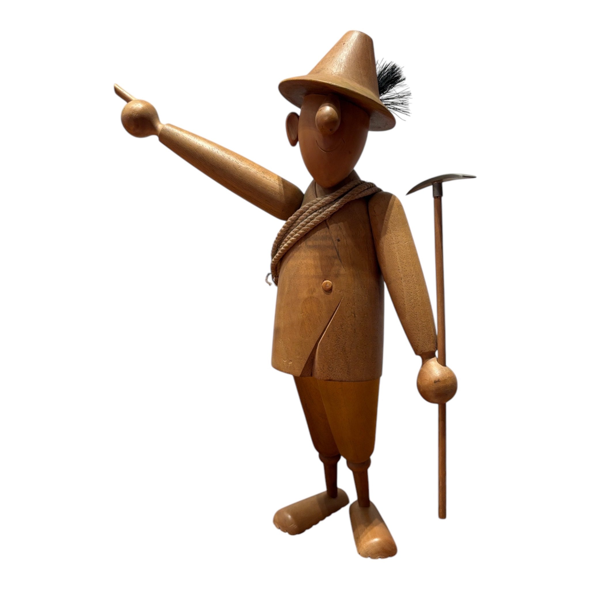 Der Wanderer Skulptur von Franz Hagnauer