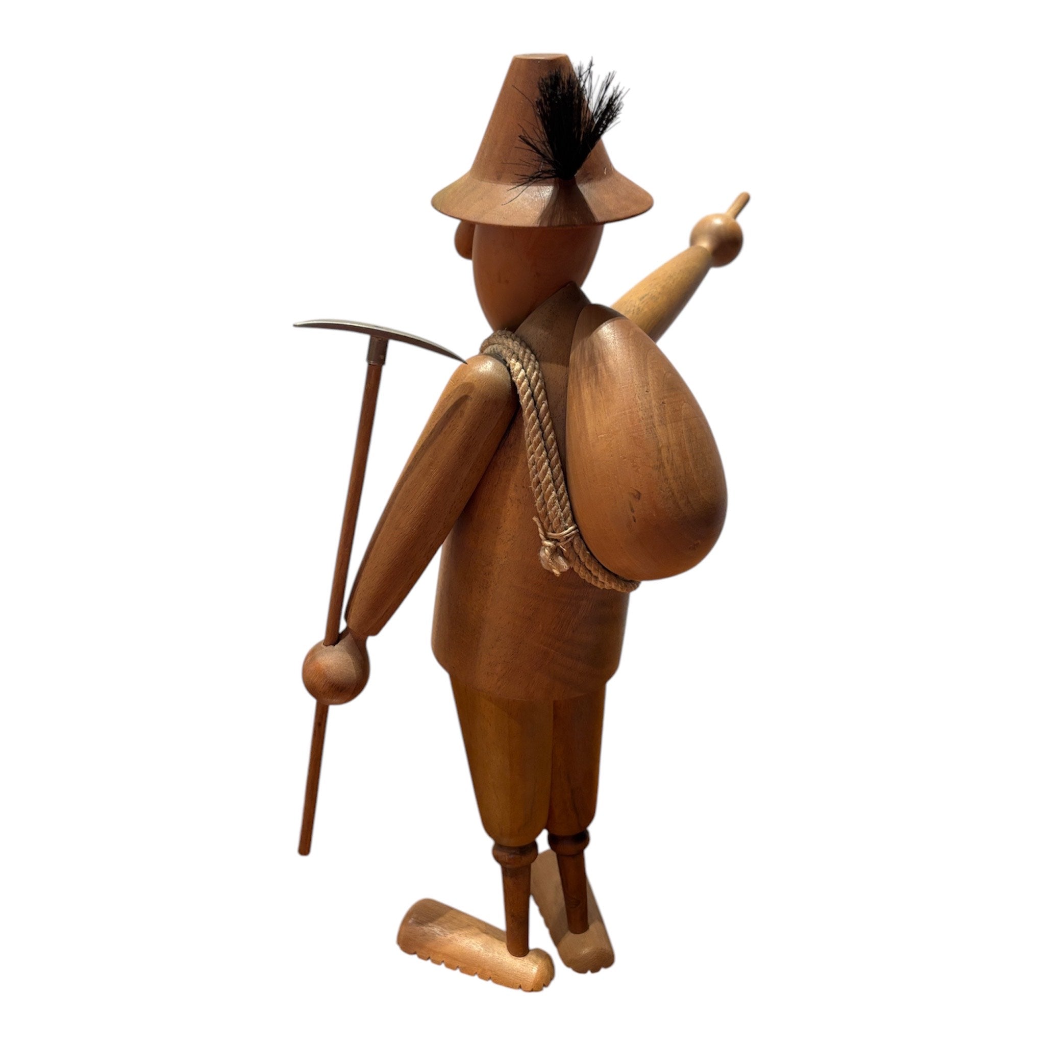 Der Wanderer Skulptur von Franz Hagnauer_hinten