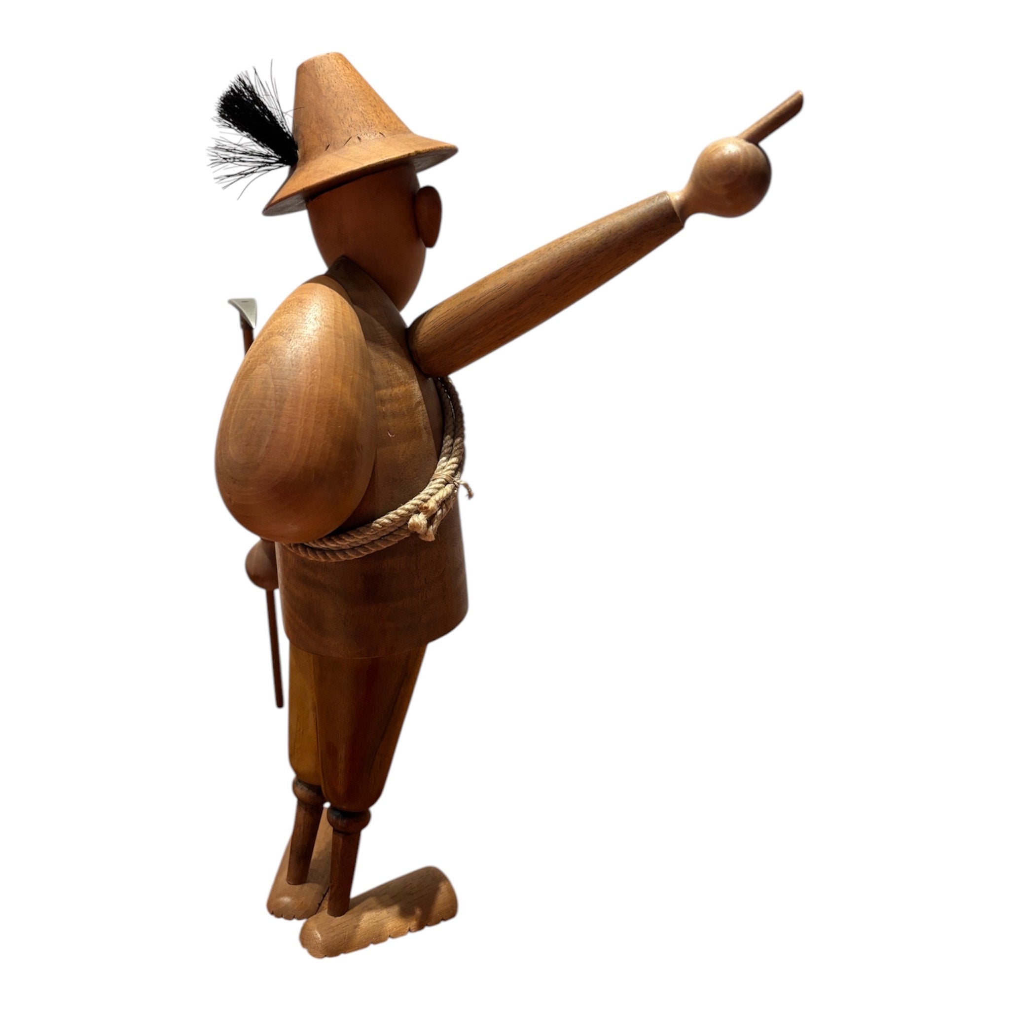 Der Wanderer Skulptur von Franz Hagnauer_seitlich