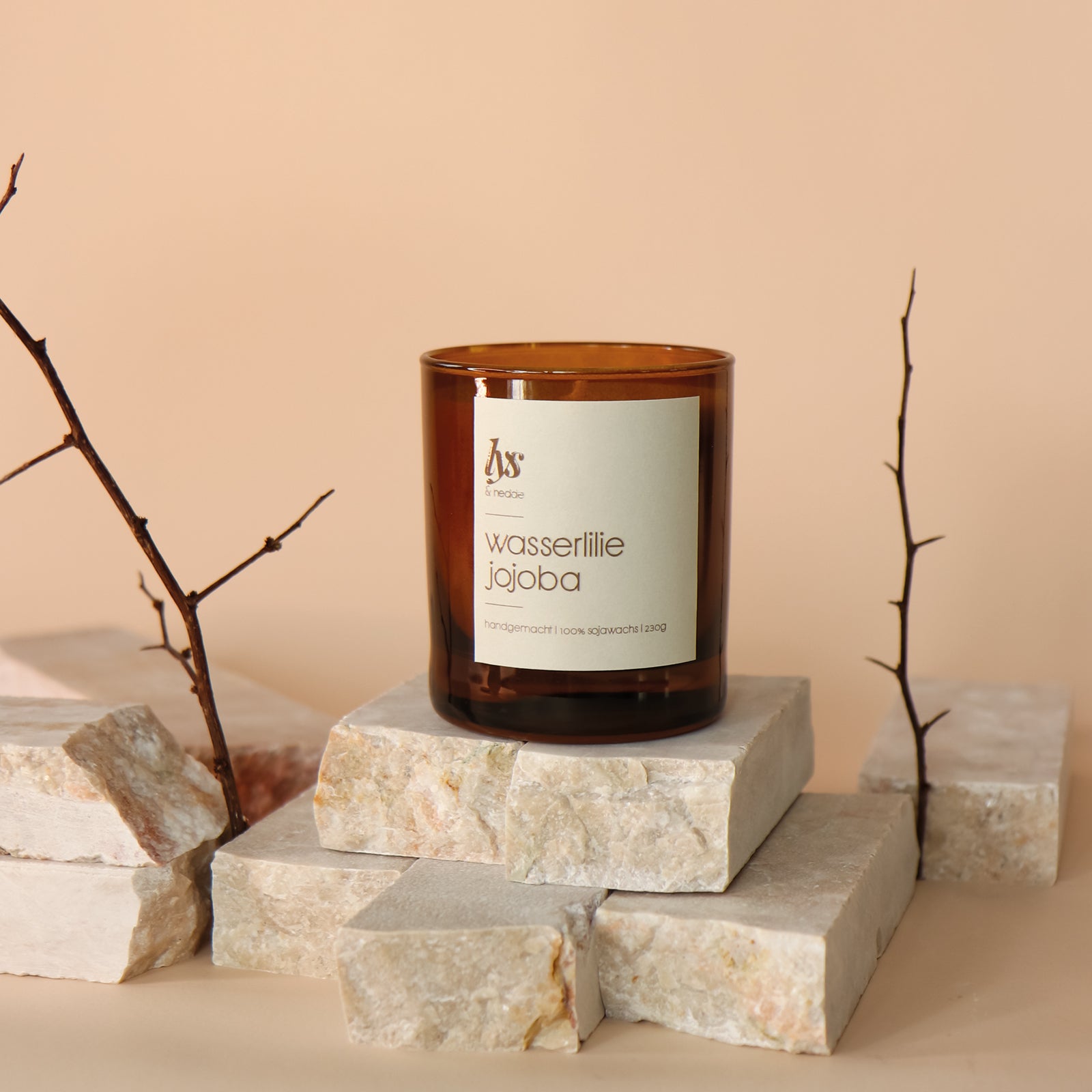 Duftkerze_WasserlilieJojoba_deko