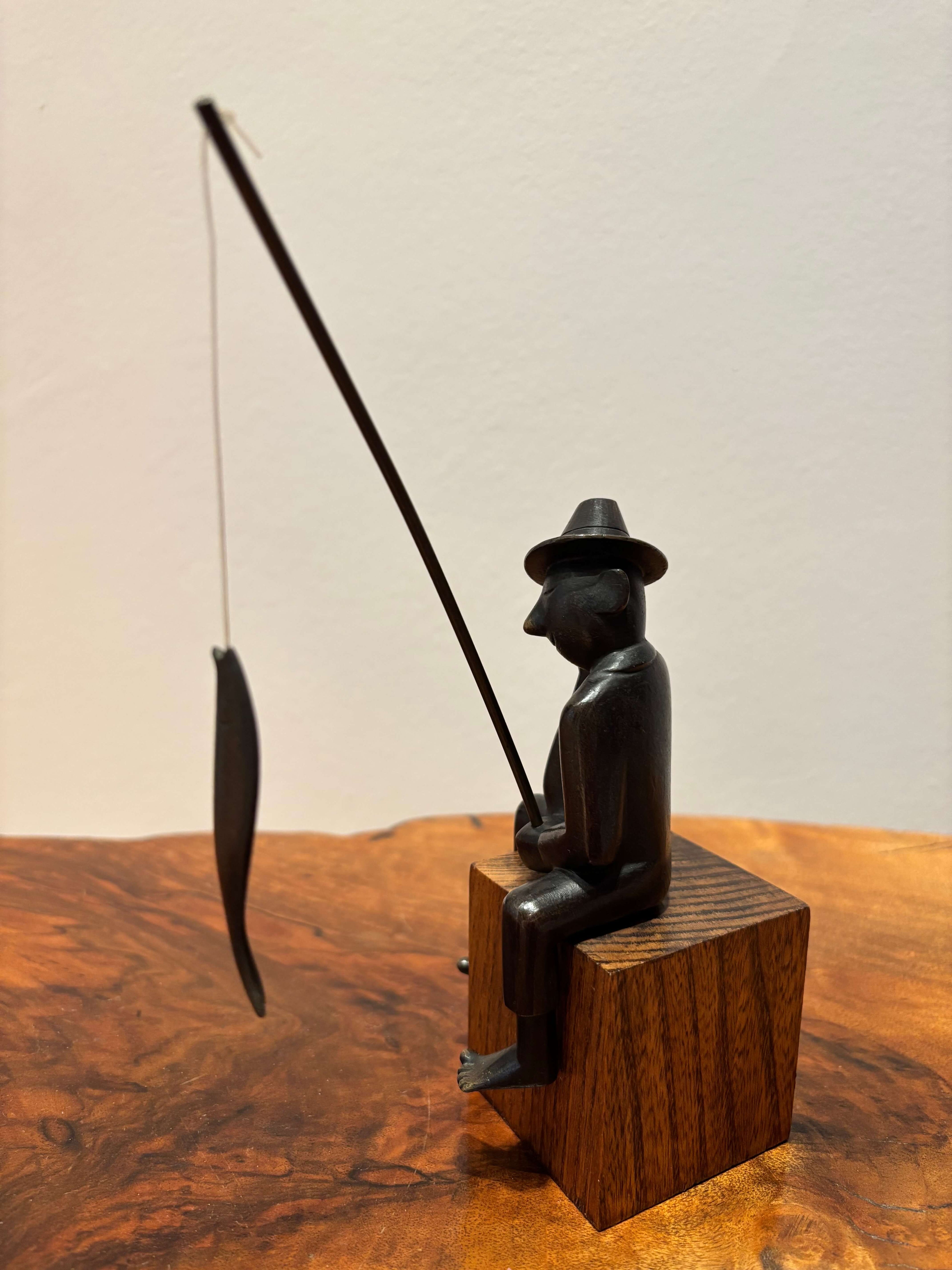 Franz Hagenauer Der Fischer - seitlich