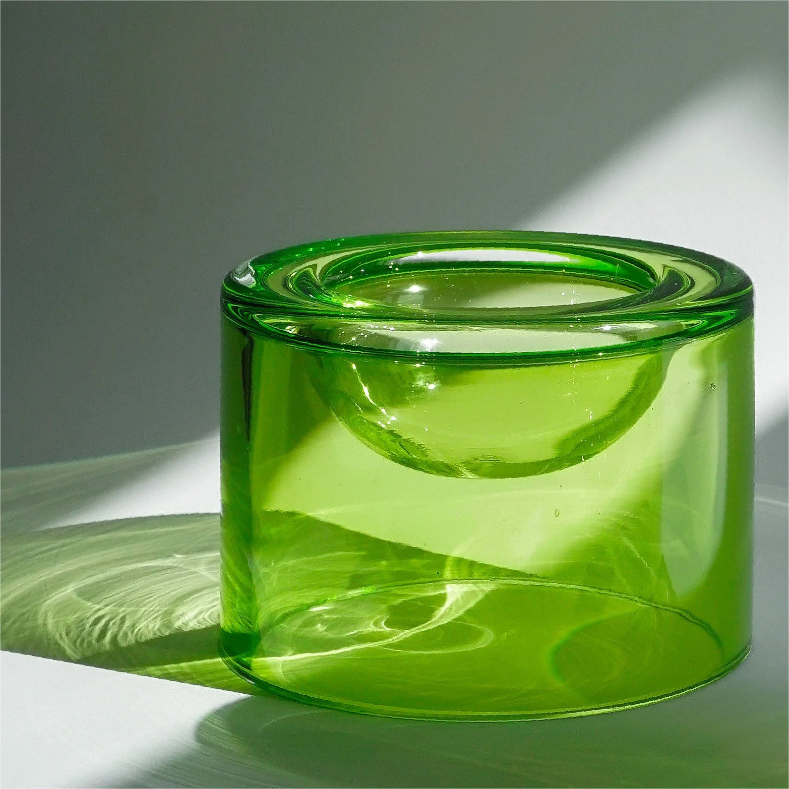 Glasschale lime high von UrsulaFutura