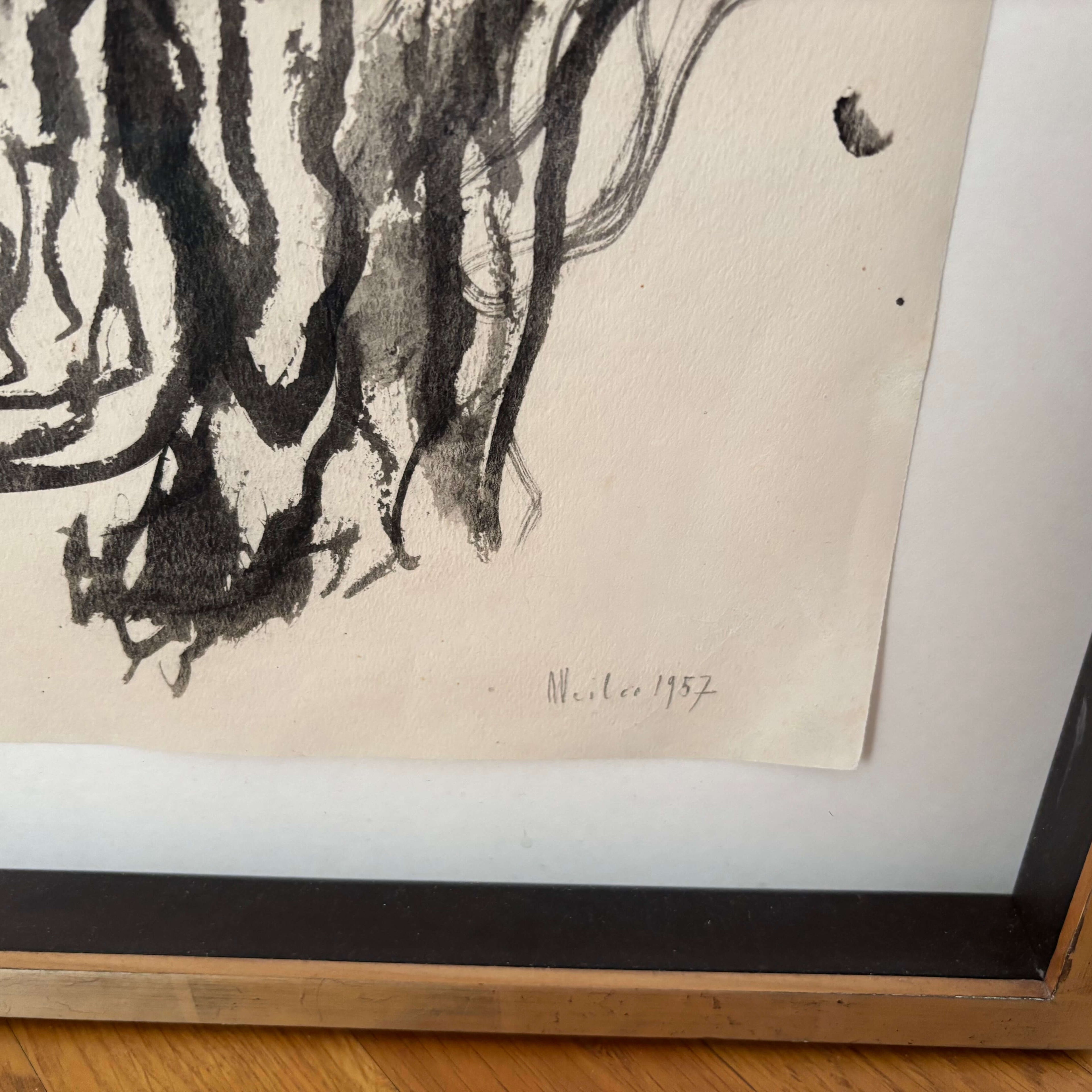 Max Weiler - Bild "Verwandlungen" - Signatur