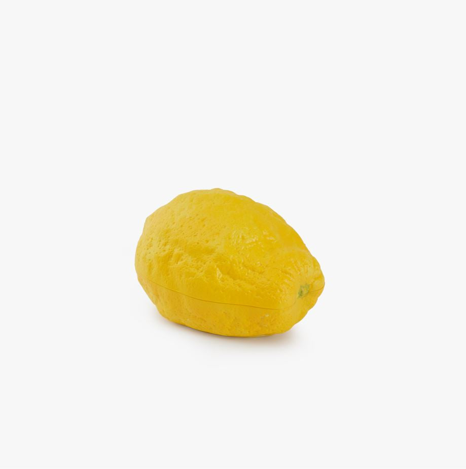 Porzellan-Dose in Form einer "Zitrone" von Augarten Porzellan Wien