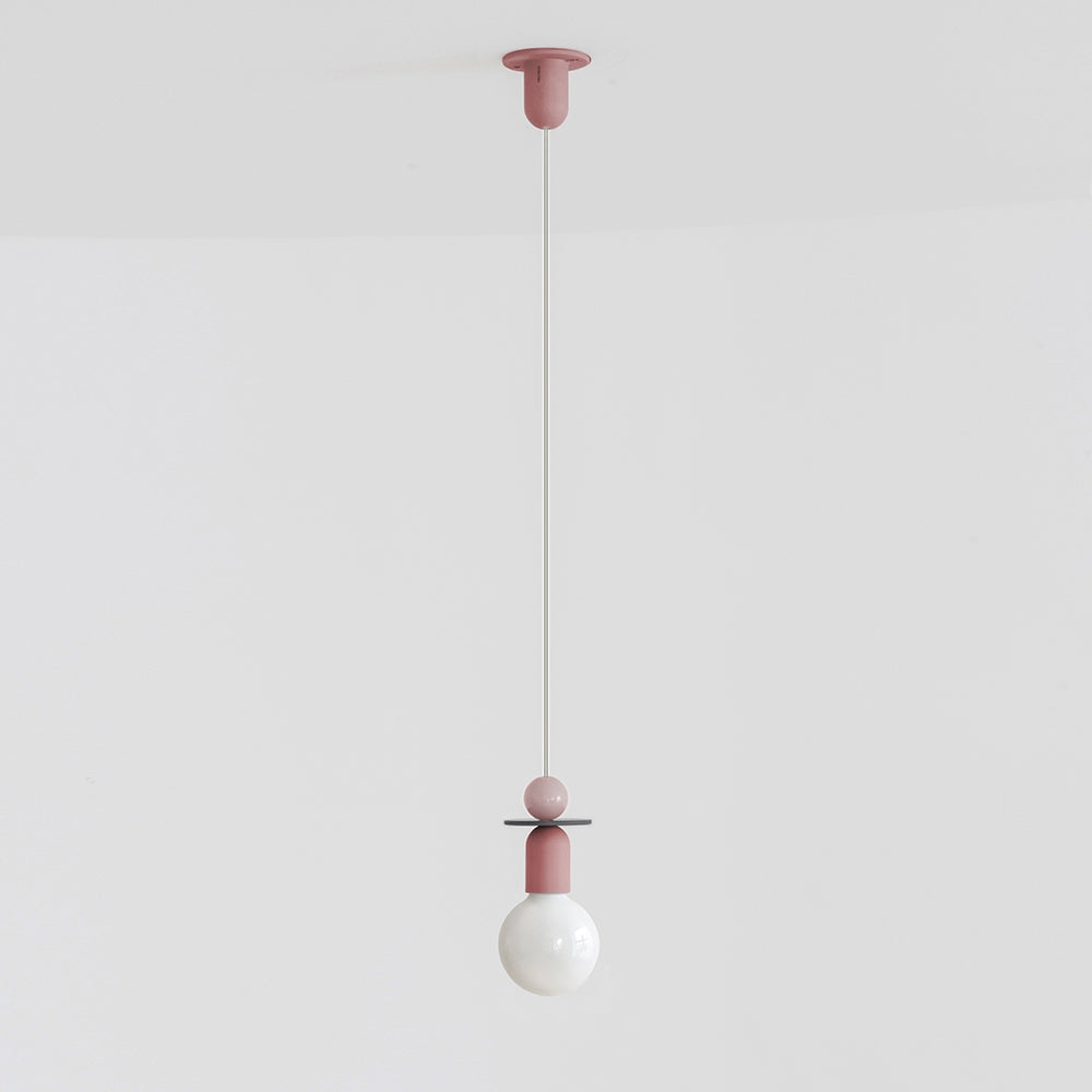 Porzellanlampe Pearl small  rose von neu/zeug