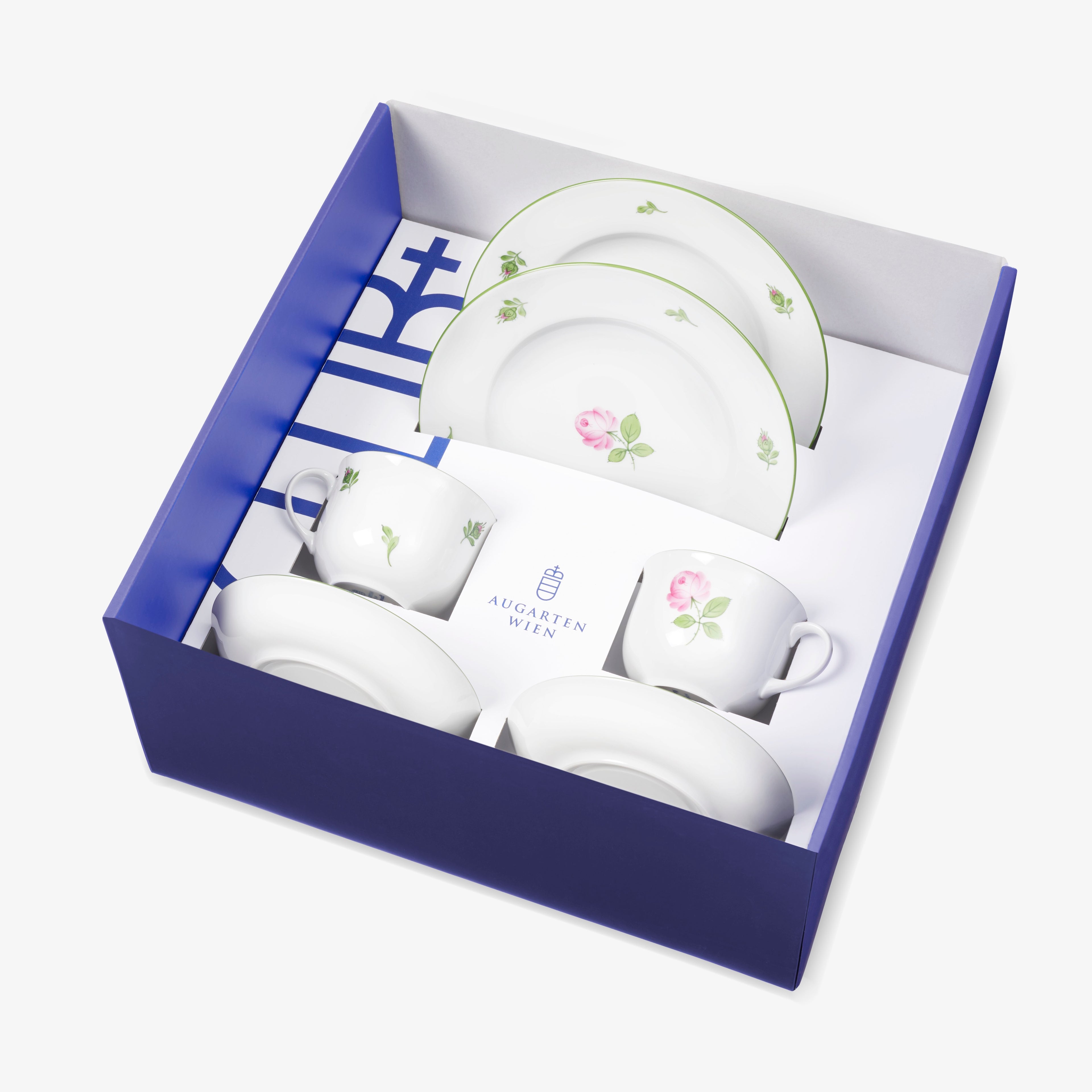 Starterset "Kaffeetassen, Untertassen, Dessertteller" von Augarten