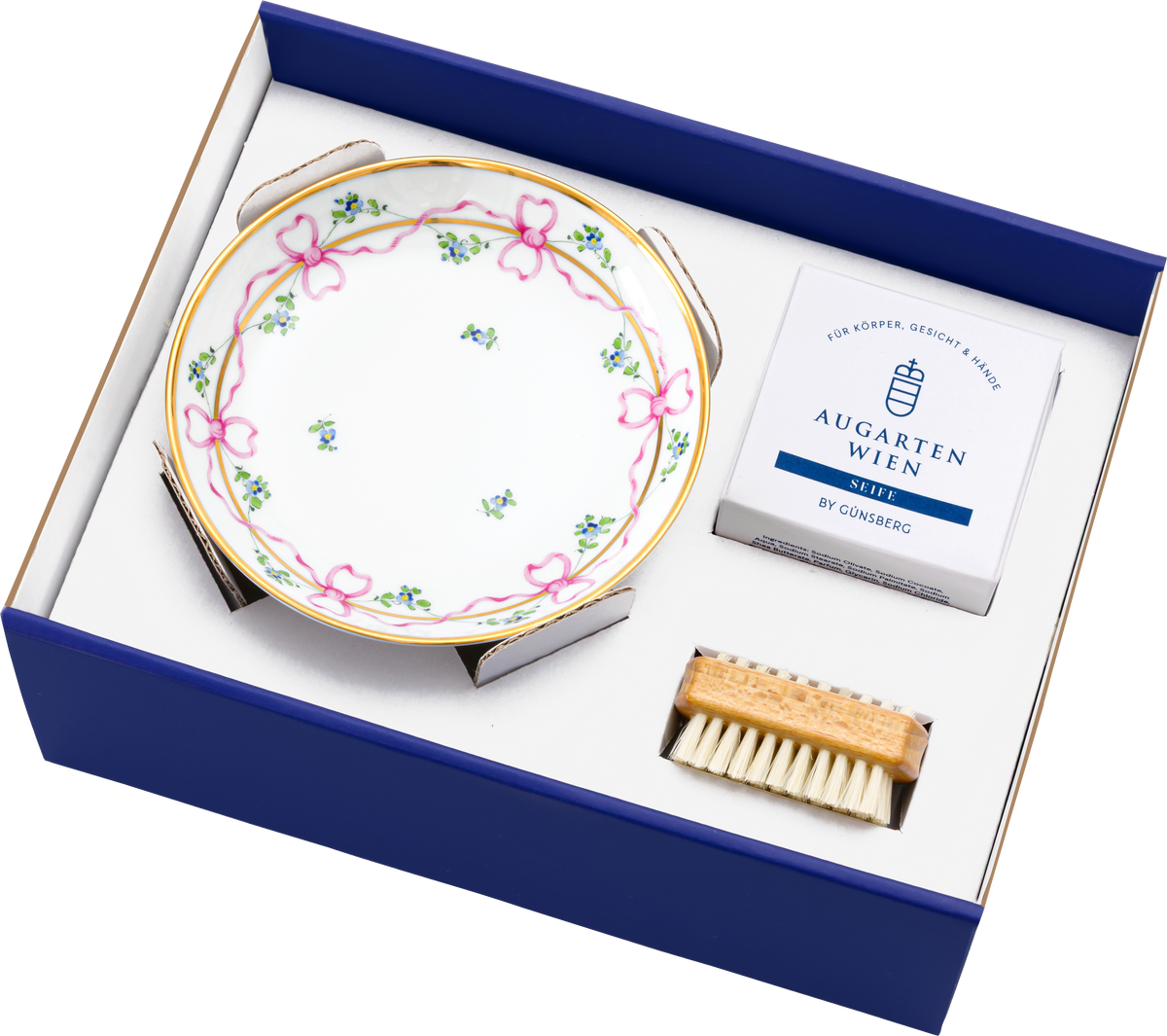 Exklusives Geschenk - Augarten Porzellan "Seife mit Schälchen"