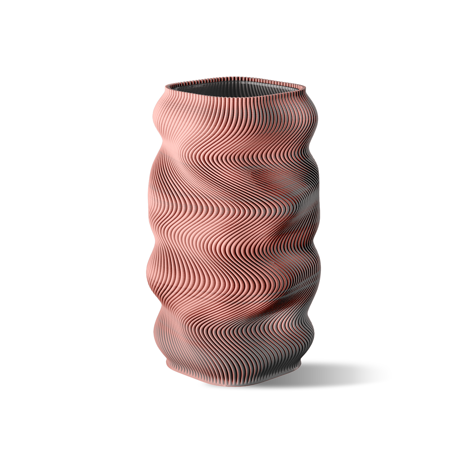 Moire_Vase_Salmon_Design_Sheyn