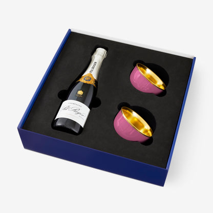 Geschenkidee "Champagnerschalen und Champagner" von Augarten